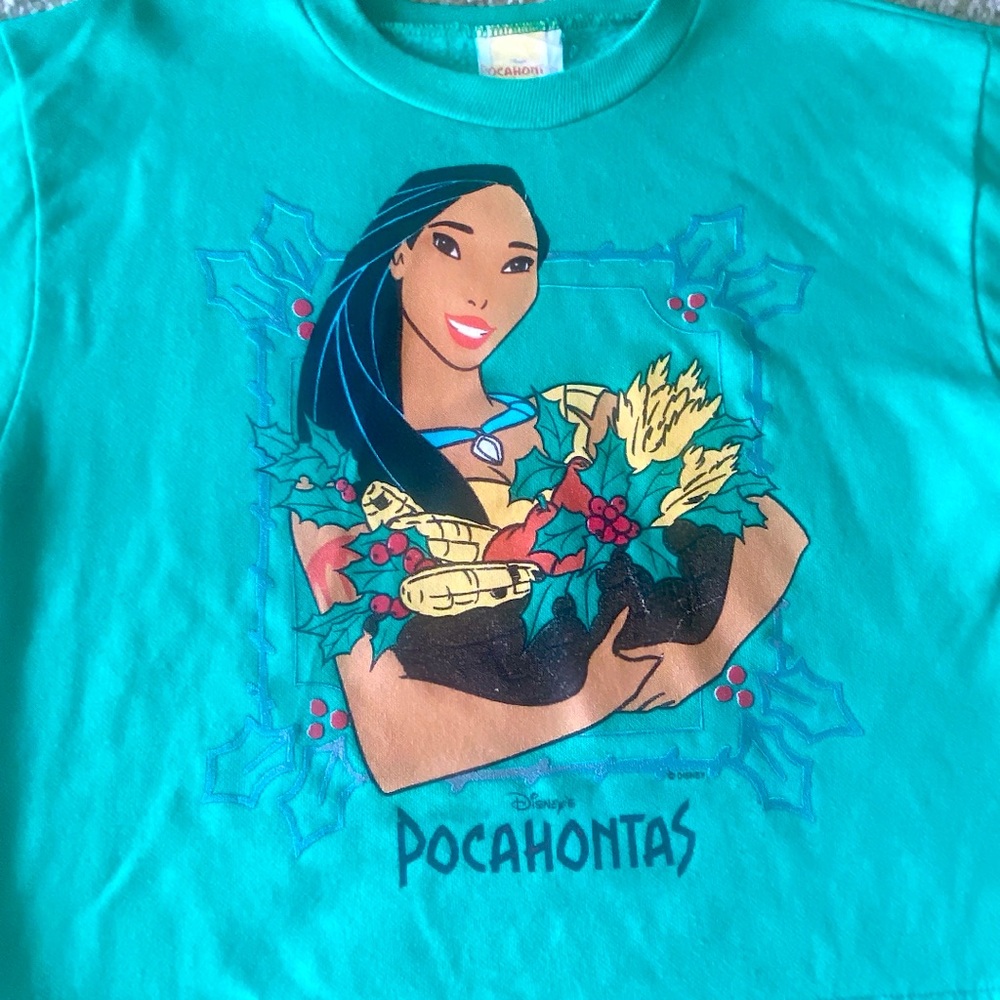 Vintage Disney Pocahontas Sweatshirt - 90s